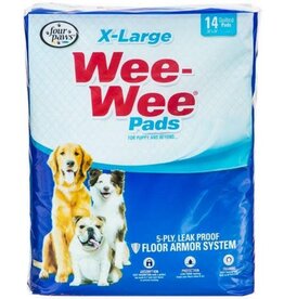 Four Paws Four Paws Extra Large Wee Wee Pads For Dogs 28 in x 34 in 14 Count