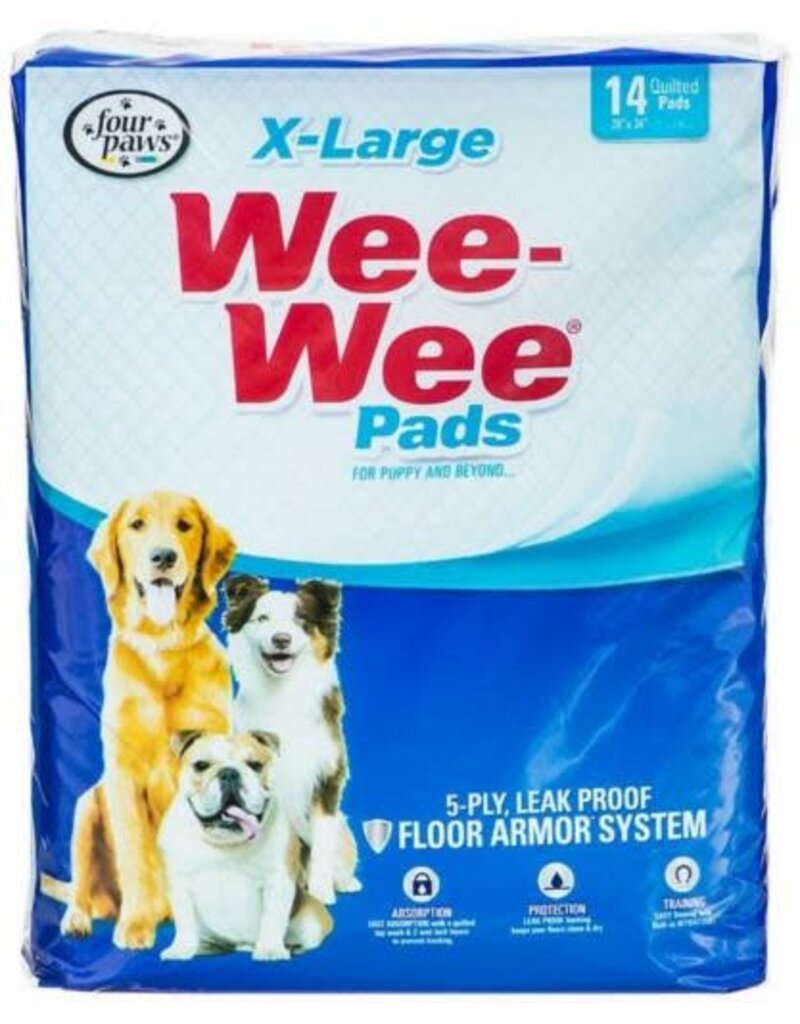 Four Paws Four Paws Extra Large Wee Wee Pads For Dogs 28 in x 34 in 14 Count