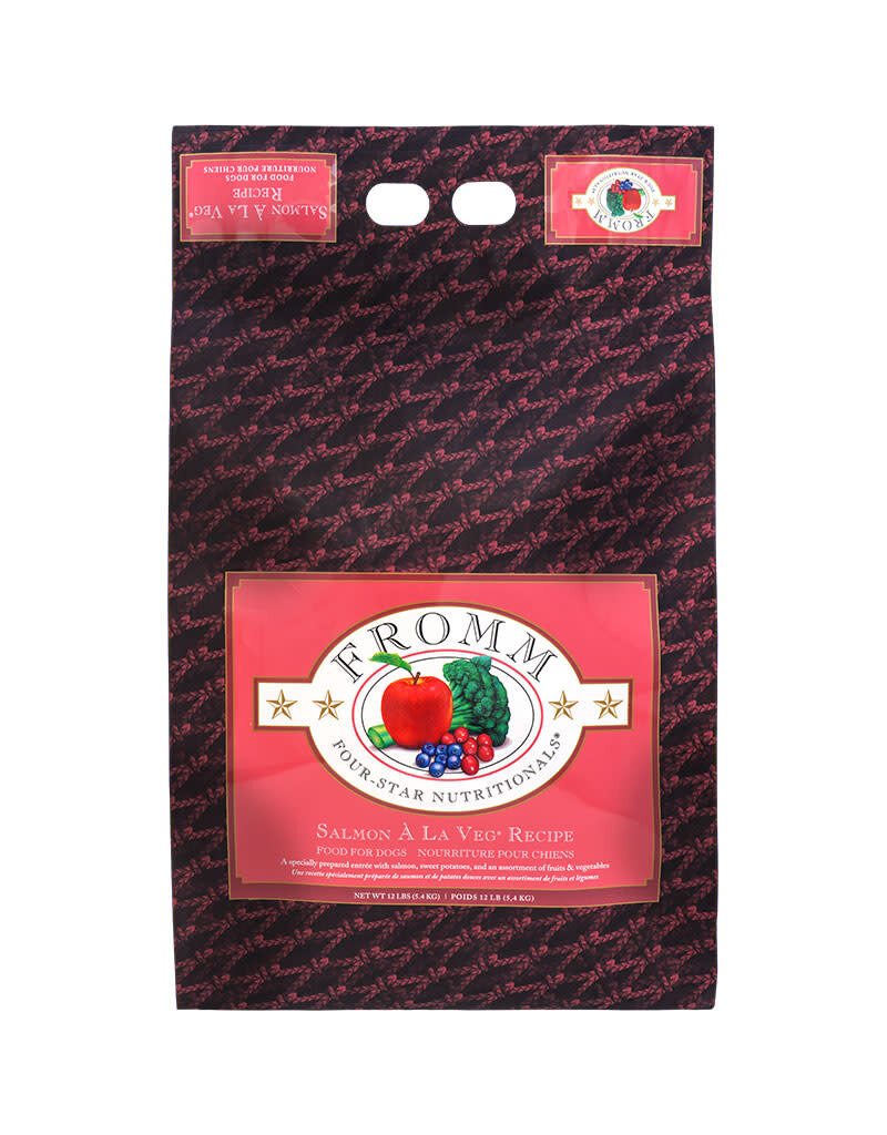 Fromm Fromm Family Four Star Salmon A La Veg Dog Food 12lb