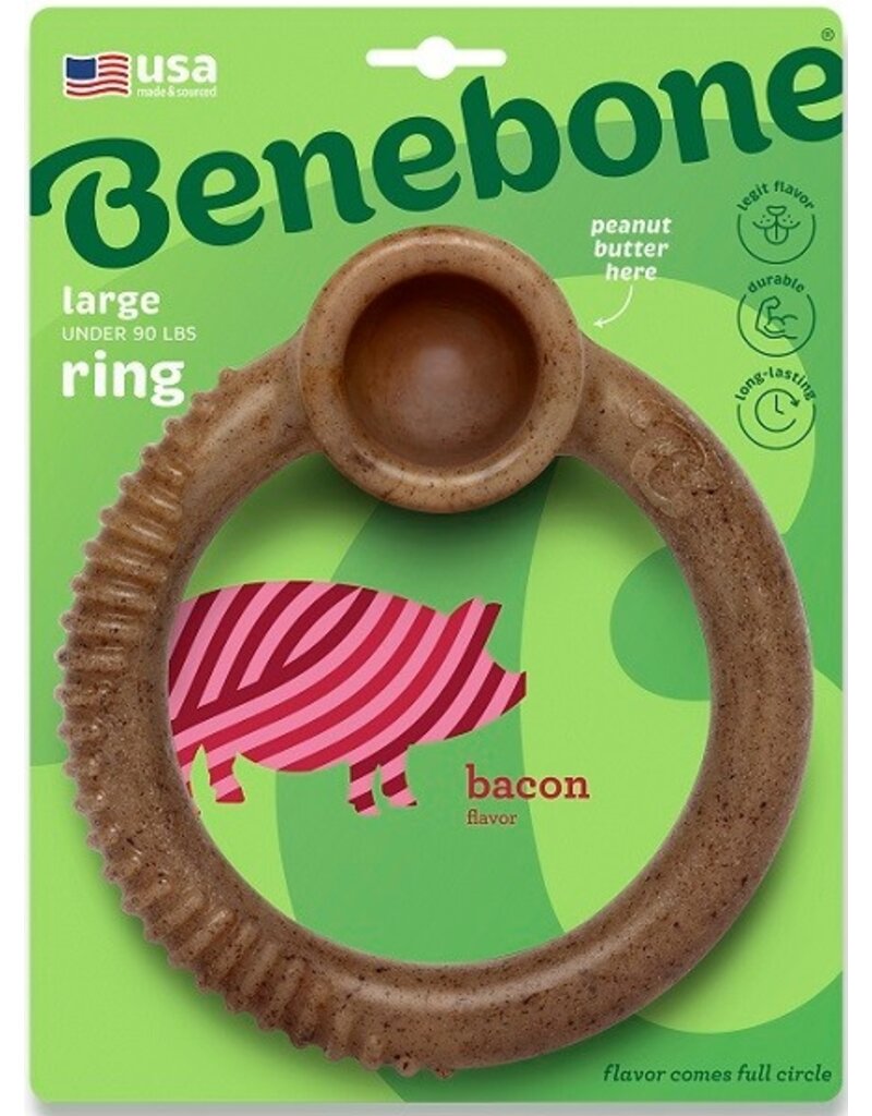 Benebone BeneBone Ring Bacon Flavored Large