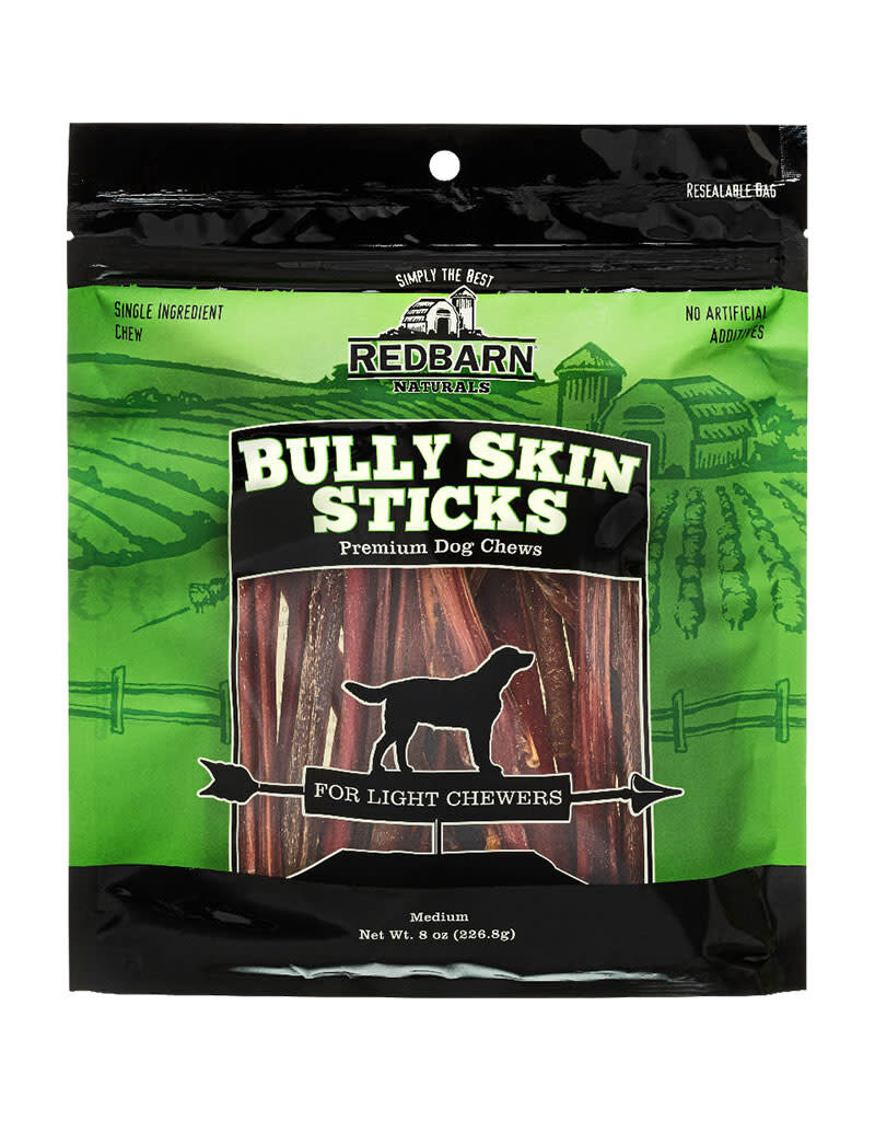 REDBARN PET PRODUCTS Redbarn Bully Skin Sticks Dog Treat Medium 8 oz
