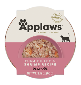Applaws Applaws cat tuna & prawn peel top dish 2.12oz