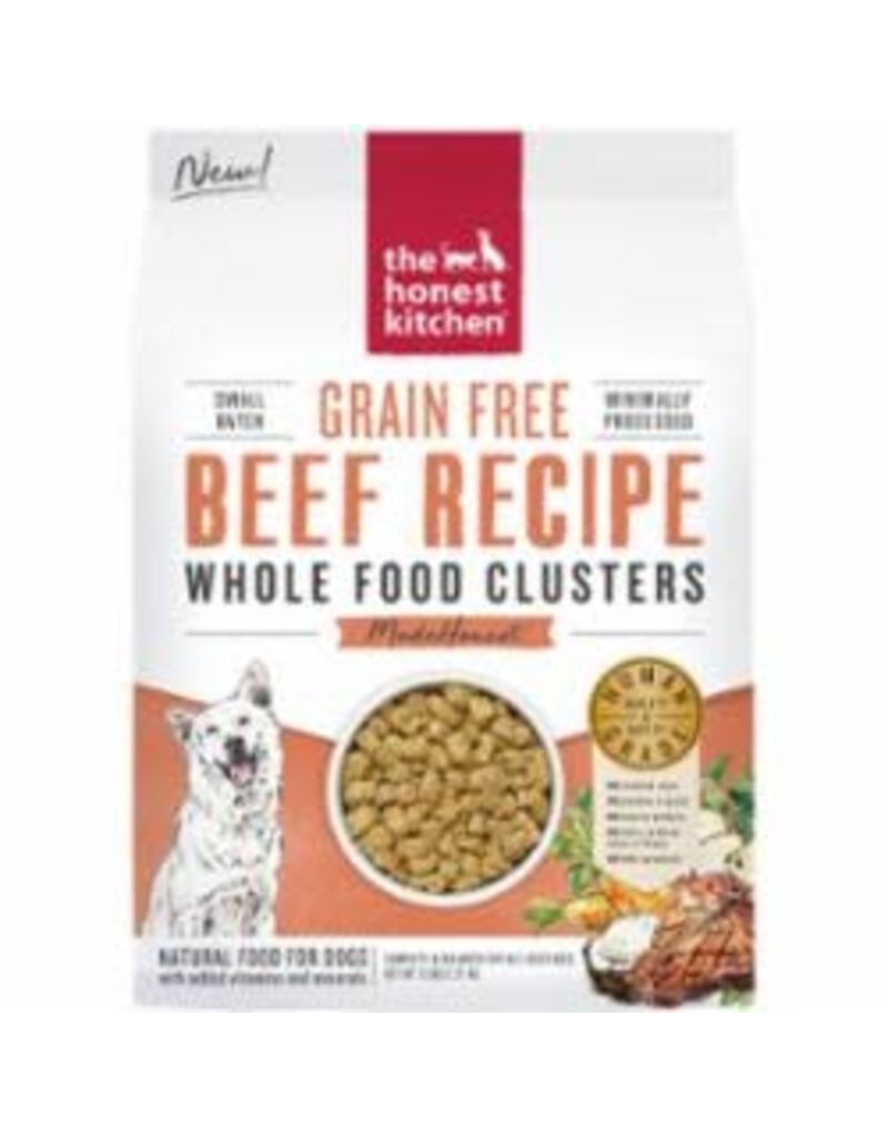 Honest Kitchen The Honest Kitchen Grain Free Beef Recipe Whole Food Clusters Dog Food 20LB