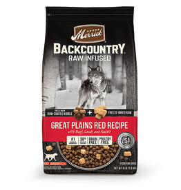 Merrick Merrick Backcountry Great Plains Red Meat Dog Recipe 20 lb