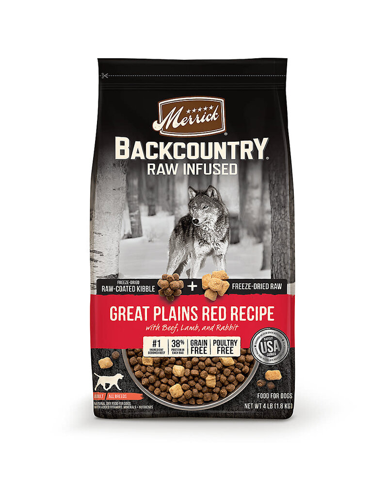 Merrick Merrick Backcountry Great Plains Red Meat Dog Recipe 20 lb