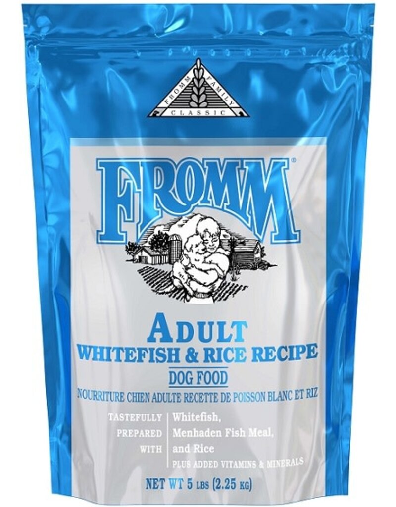 Fromm FROMM CLASSIC DD 5lb/4 WHTFSH RICE ADULT