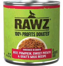 Rawz Rawz Beef, Pumpkin, Sweet Potato & Goats Milk Wet Dog Food 10oz