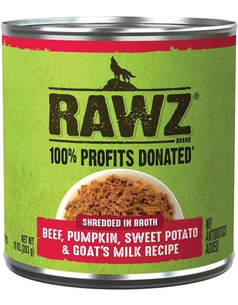 Rawz Rawz Beef, Pumpkin, Sweet Potato & Goats Milk Wet Dog Food 10oz