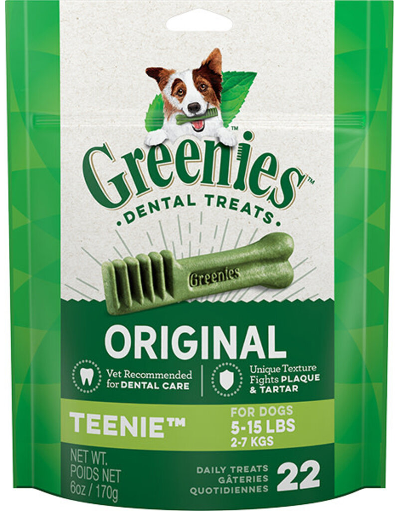 Greenies Greenies Dog Original Teenie Dental Chew 6oz/6