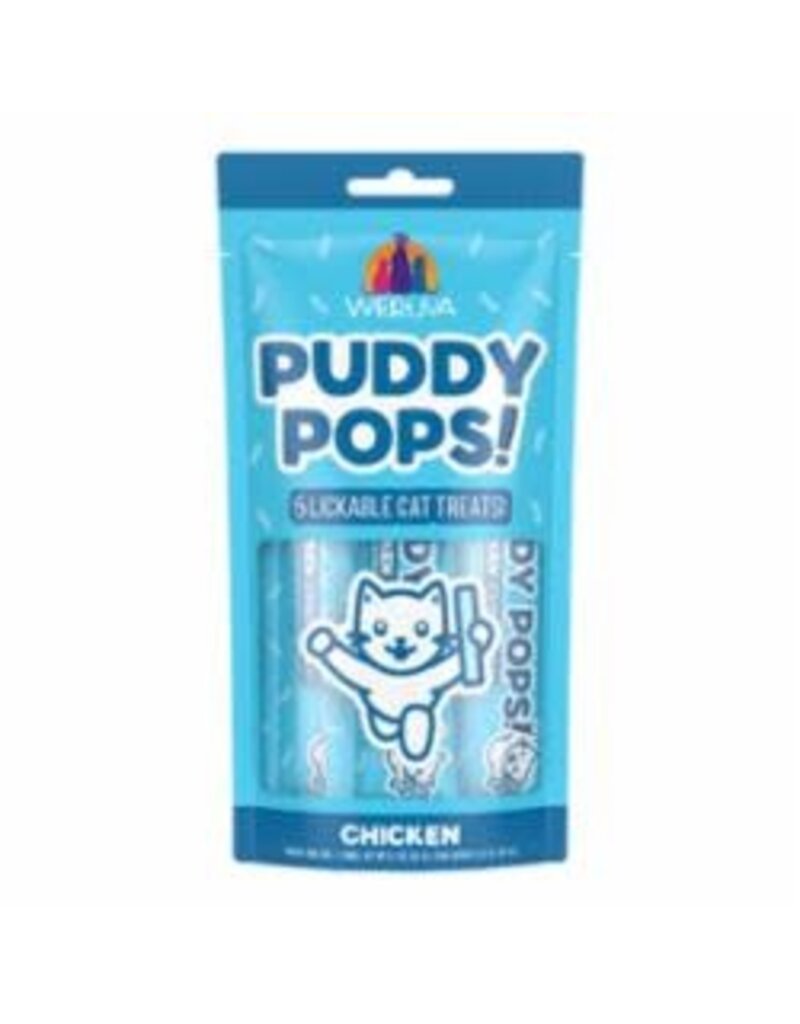Weruva Weruva Cat Puddy Pops Lickable Treat Chicken 5 Pack