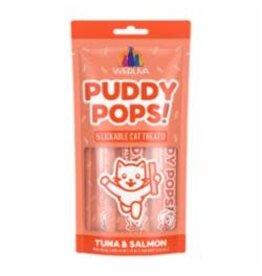 Weruva Weruva Cat Puddy Pops Lickable Treat Tuna & Salmon 5 Pack