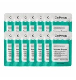 Cat Person Cat Person Cat Supplements Immune Support Turkey 1.05oz Pouch 14 Pack