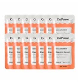 Cat Person Cat Person Cat Supplements Digestive Support Turkey 1.05oz Pouch 14 Pack