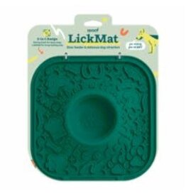 woof Woof Dog Lickmat Green