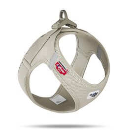 Curli Curli Vest Harness curli Clasp Air-Mesh Light Tan Extra Large