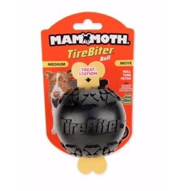 Mammoth Pet Mammoth 3" TireBiter Ball with Treat Station Medium
