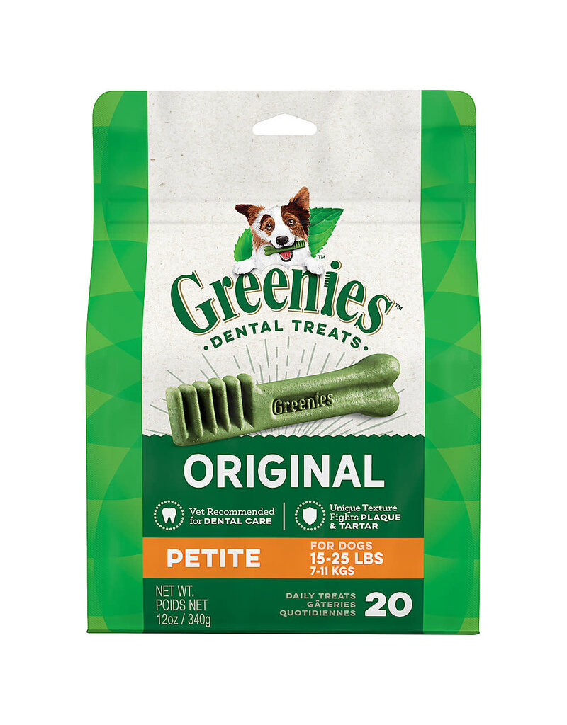 Greenies Greenies Dog Original Dental Chews Petite12oz (20 Count)