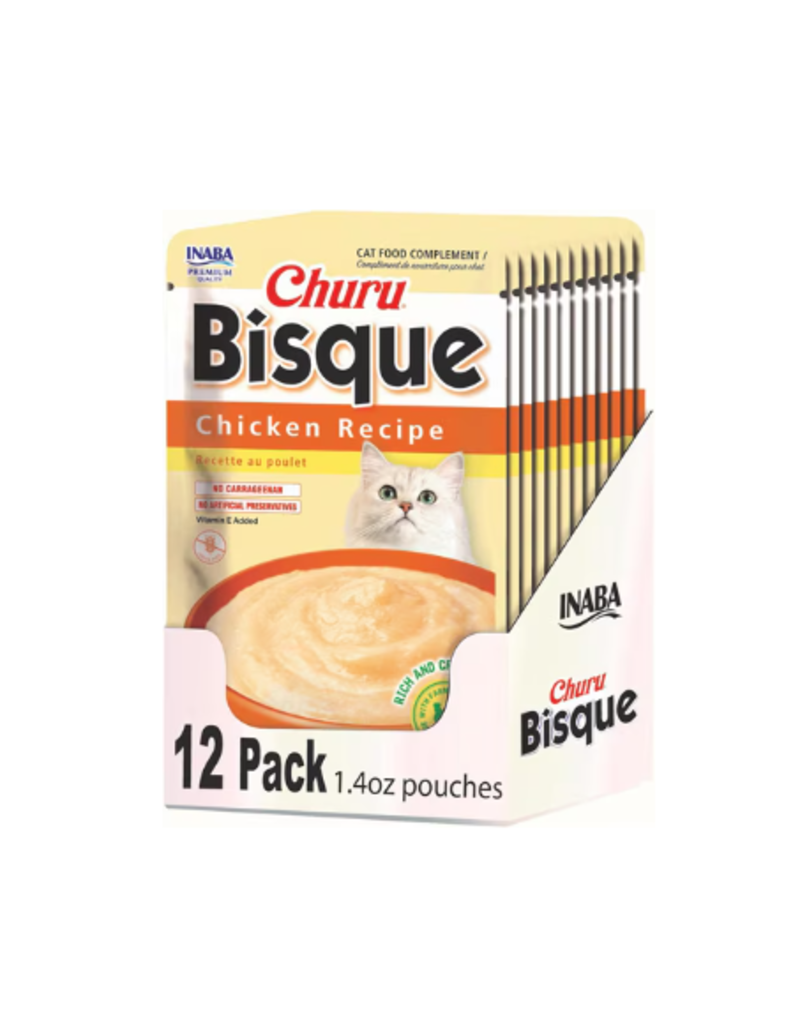 Inaba Inaba Churu Bisque Chicken Recipe Cat Treat 12 / 1.4 oz