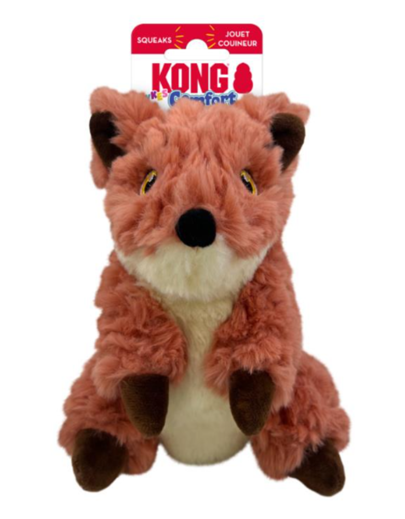 Kong Kong Comfort Tykes Fox Dog Toy Small