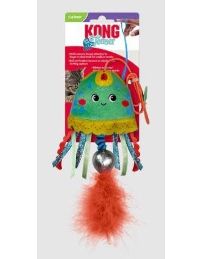 Kong Kong Teaser Jellyfish Assorted Cat Toy