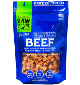 Raw Dynamic Raw Dynamic Freeze Dried Raw Beef Recipe Dog Food 5.5oz