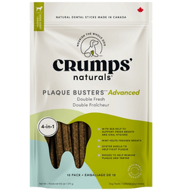 Crump Naturals Crumps Naturals D 10pk/6 Plaque Busters Advanced Double Fresh