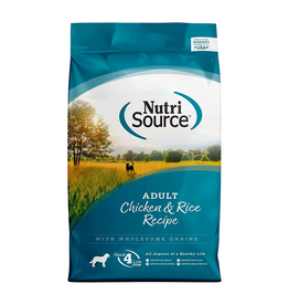 Nutrisource NutriSource Adult Chicken & Rice Dog Food 26LB