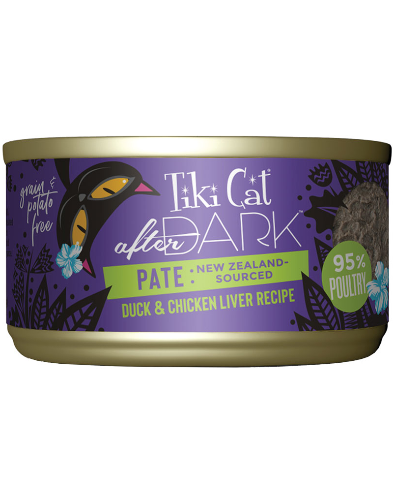 Tiki Cat Tiki Cat After Dark Duck & Chicken Pate Canned Cat Food 3oz