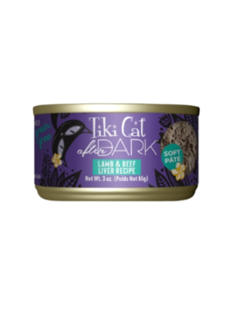 Tiki Cat Tiki Pet Cat After Dark Pate Lamb 3oz 12 Pack