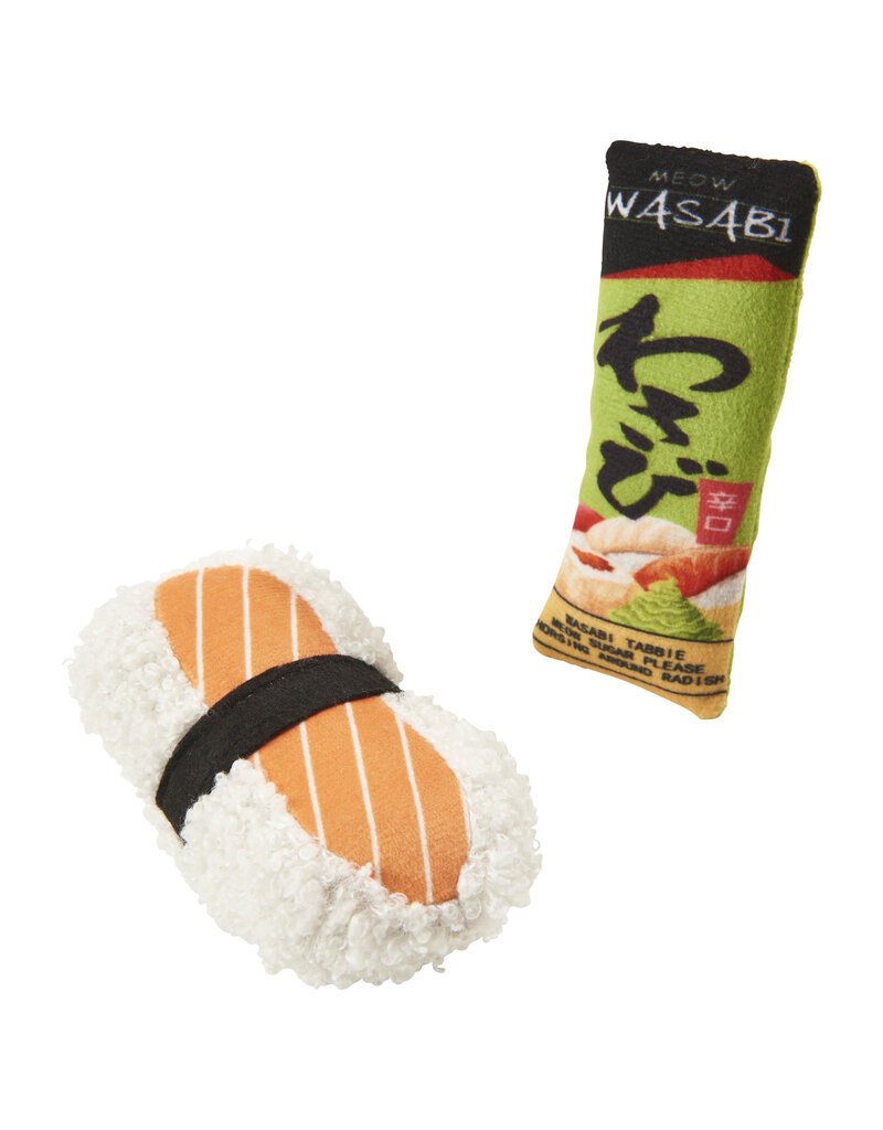 Ethical Ethical Sushi Take Out Plush Cat Toy 2 pack