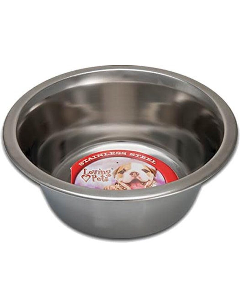 Loving Pets Loving Pets Standard Stainless Steel Dish 2 qt