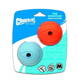 Chuckit Chuck it Canine Hardware Whistle Ball Medium 2 Count