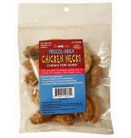 Scoochie Scoochie Freeze Dried Chicken Necks (12 Pack)