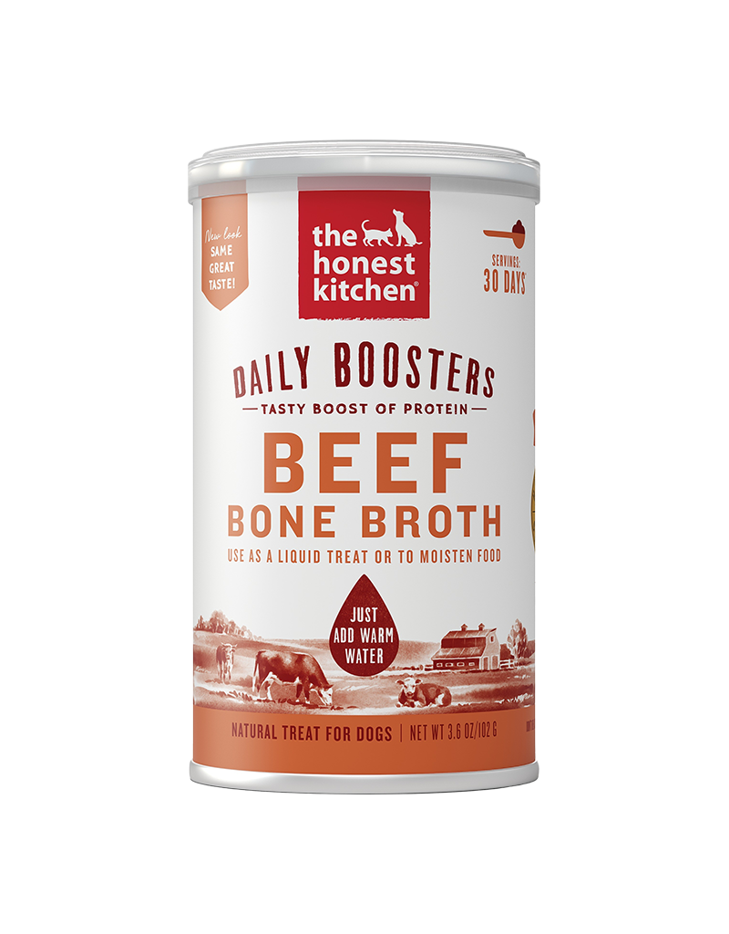 Honest Kitchen The Honest Kitchen Daily Boosters Dehydrated Beef Bone Broth 3.6 oz