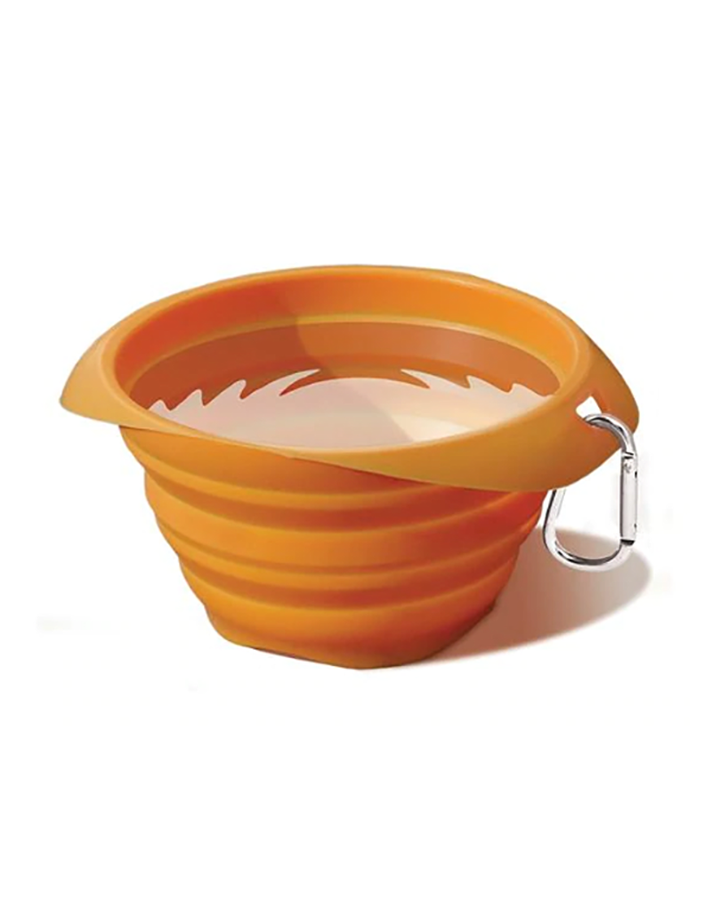 Kurgo KURGO DOG COLLAPS-A-BOWL ORANGE