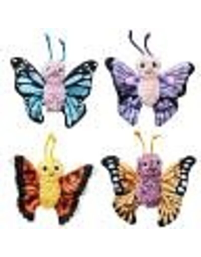 Ethical Ethical Love The Earth Butterfly Assorted 4 Ethical Love The Earth Butterfly Assorted 4 " Cat Toy