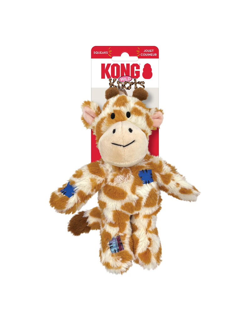 Kong Kong Wild Knots Giraffe Dog Toy Small / Medium