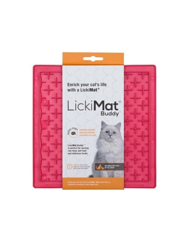 LickiMat LickiMat Buddy for Cats Pink
