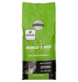 Worlds Best Cat Litter World's Best Unscented Clumping Corn Cat Litter 8Lb