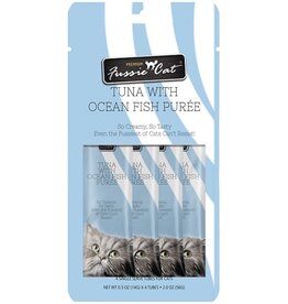 Fussie Cat Fussie Cat Treat Tuna With Ocean Fish Puree 2oz/18