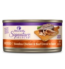 Wellness Wellness Cat Signature Selects Shredded Chicken & Beef/ 2.8oz