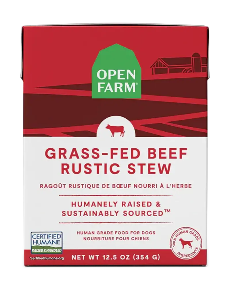 Open Farm Open Farm Grain Free Grass Fed Beef Wet Dog Food 12.5oz