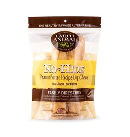 Earth Animal Earth Animal No-Hide Peanut Butter Rolls For Dogs 7" 2 Pack