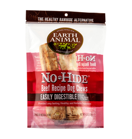 Earth Animal Earth Animal No-Hide Beef Rolls For Dogs 7" 2 Pack