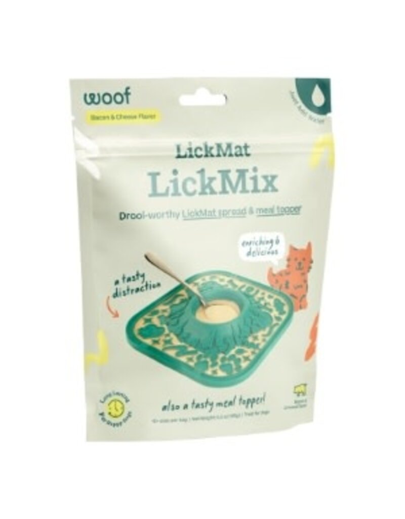 woof Woof Dog Lickmix Bacon & Cheese 5.5oz