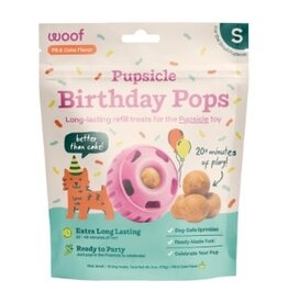 woof Woof Dog Birthday Pops Small 6oz 10 Pack