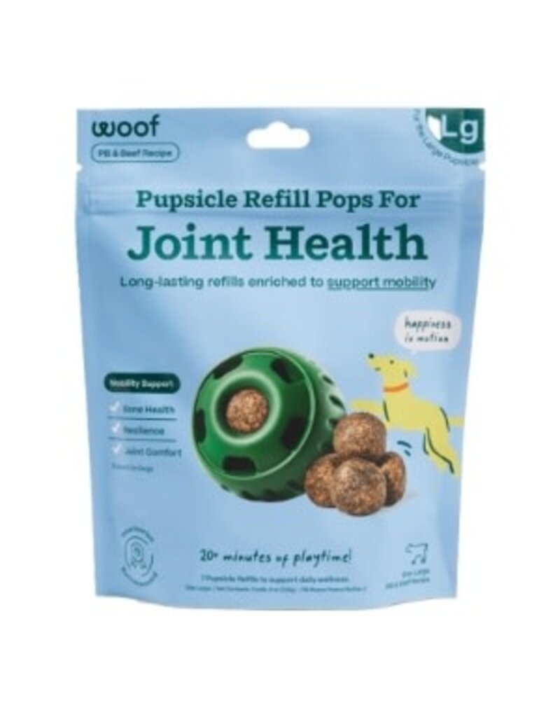 woof Woof Dog Wellness Pops Joint Health Large 8oz 7 Pack