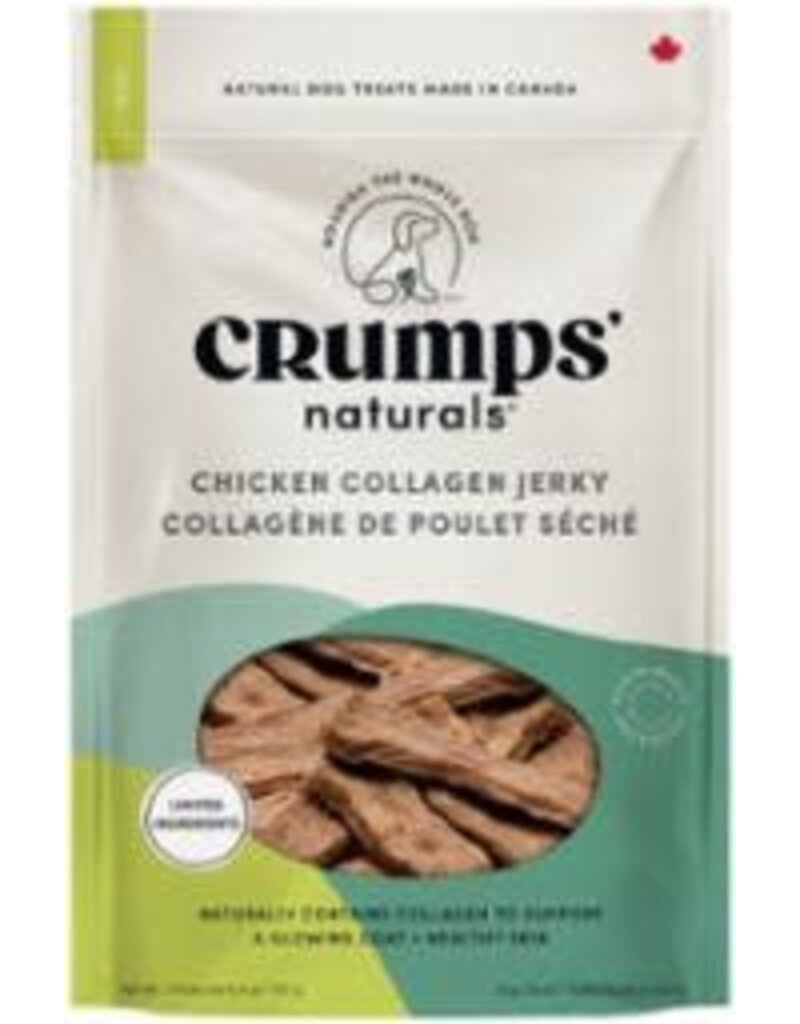 Crump Naturals CRUMPS D 5.4oz/8 CHKN CLLGN JERKY