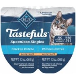 Blue Buffalo Blue Tastefuls Spoonless Sngls CT 2.6oz/10 Chkn Pate