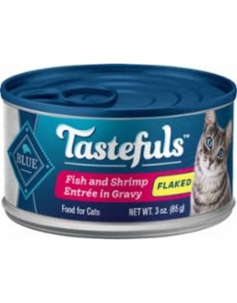 Blue Buffalo BB CC TASTEFULS FLAKED ADULT FISH SHRIMP ENTREE 3oz/12
